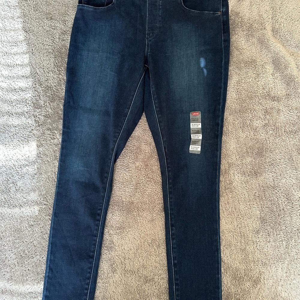 Levi’s Shaping Leggings size 16 medium W33-L30